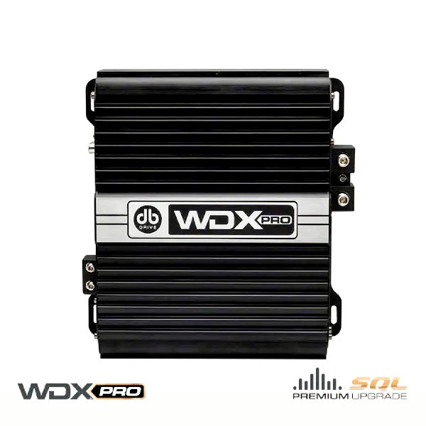 DB Drive 3000W 1 Ohm amplifier black WDX Pro model with premium SOL upgrade by CH BEATS