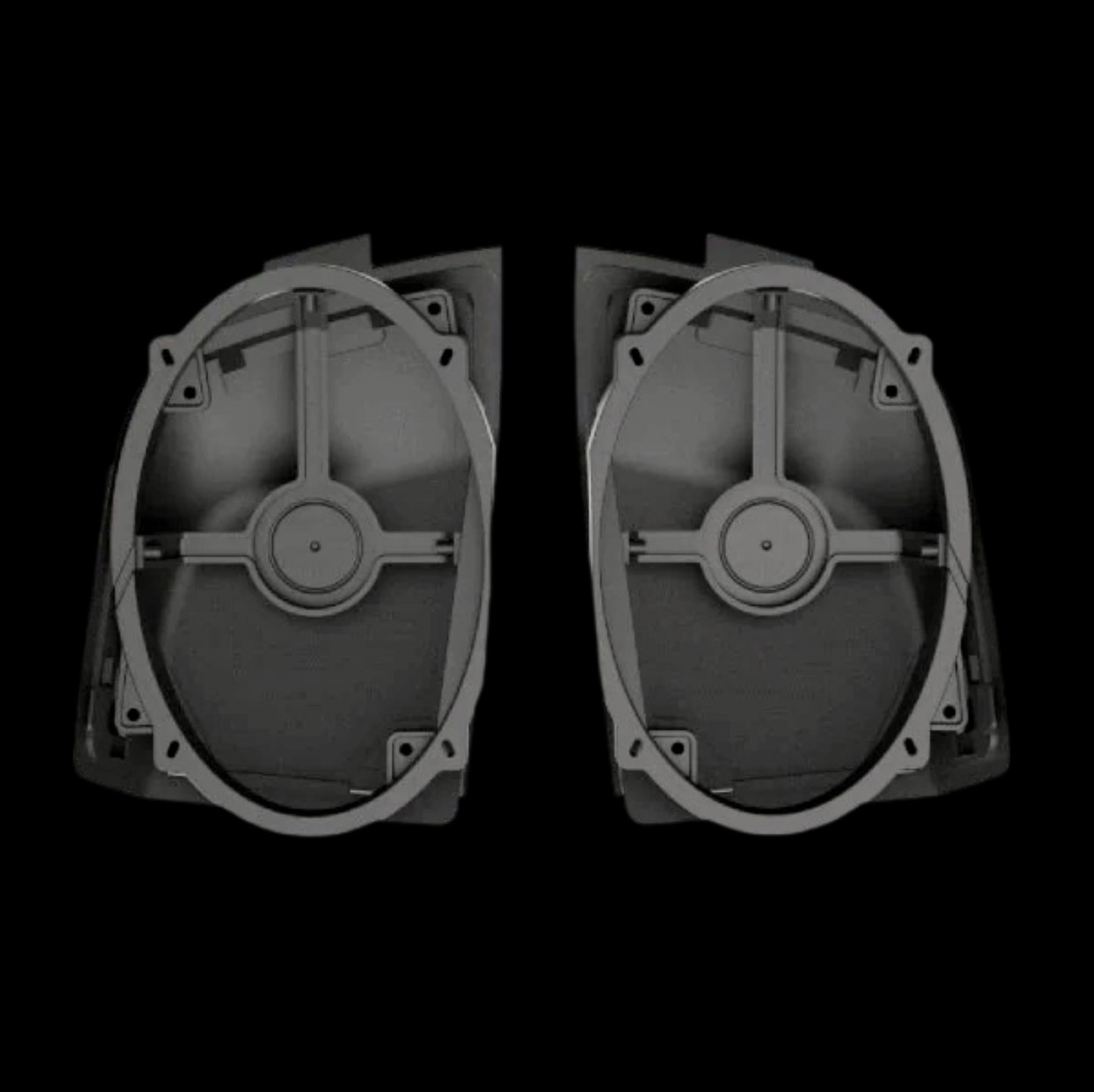 SADDLE TRAMP HARLEY DAVIDSON 6X9 CUT-IN SADDLE BAG KIT