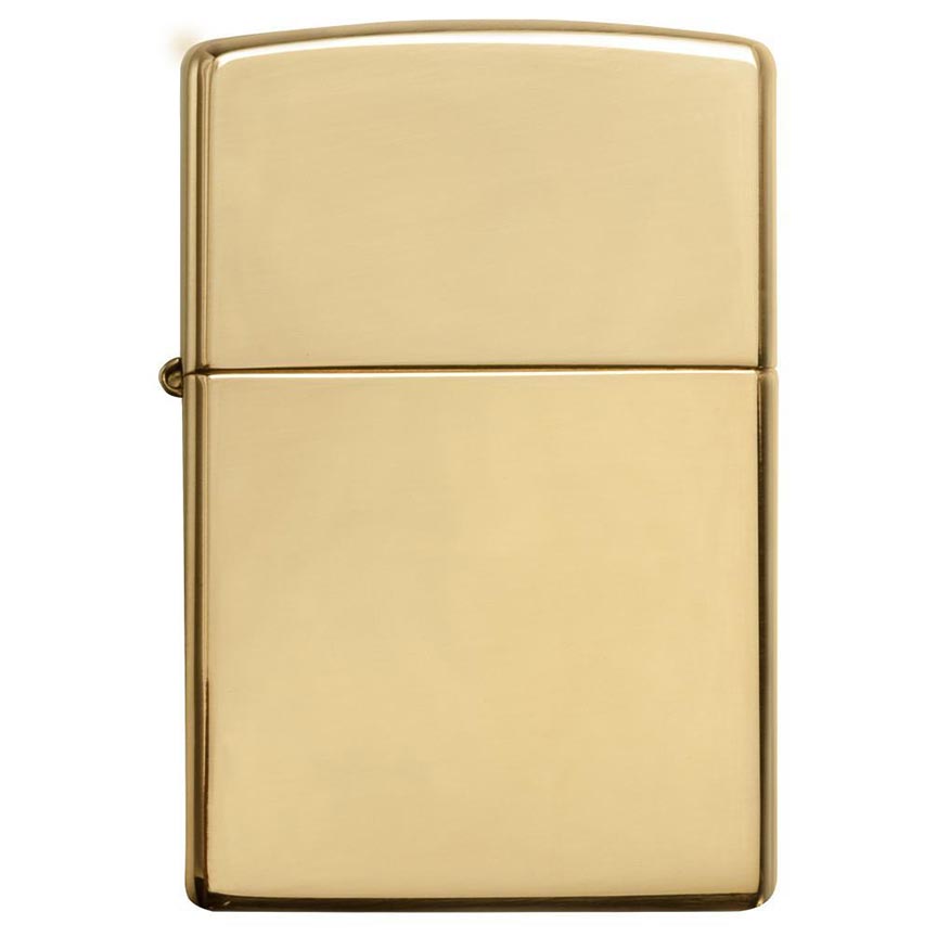 Zippo Windproof Lighter Armor (1.5 Times Thicker) High Polish Brass