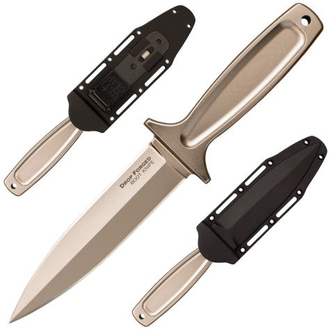 Cold Steel Drop Forged Boot Knife Blade 9" Overall Silver 5" Blade