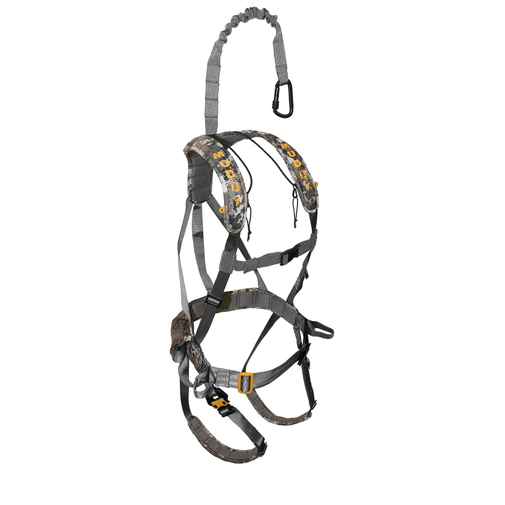 Muddy Ambush Safety Harness- Optifide Elevated Ii Camo / Standard Quick Release Buckles