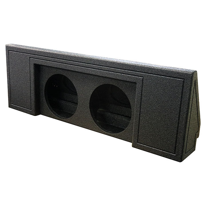 Qpower "qbomb" Canyon/colorado Crew Cab '15-'22 Dual 10" Empty Woofer Box