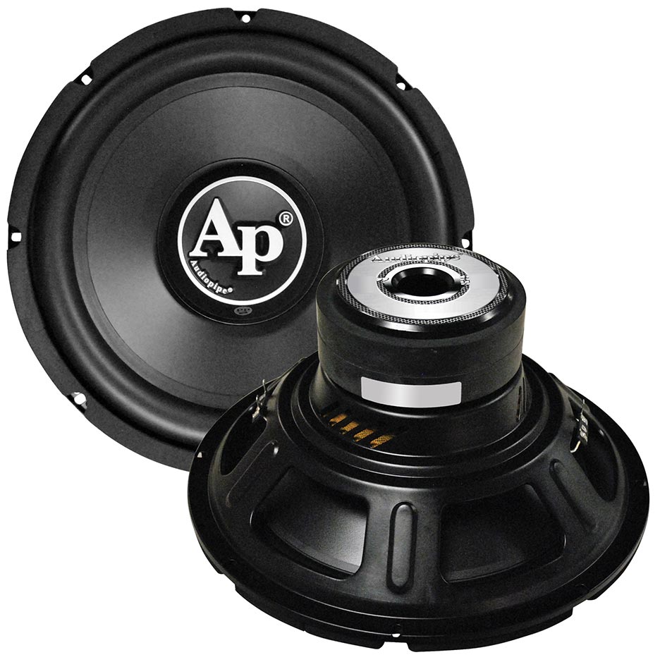 Audiopipe 10" Woofer 4 Ohm Dvc 800 Watts Max