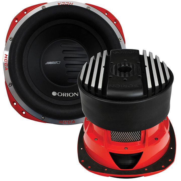 Orion 10″ Woofer, 2000W RMS/8000W Max, Dual 4 Ohm Voice Coils