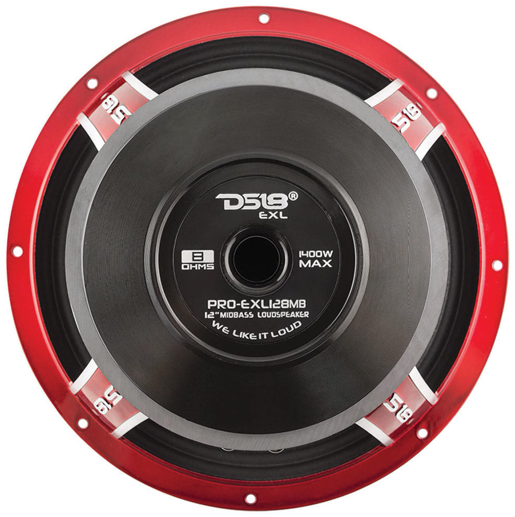 DS18 12″ Midrange Loudspeaker, 700W RMS/1400W MAX, 8 Ohm (Sold Each)