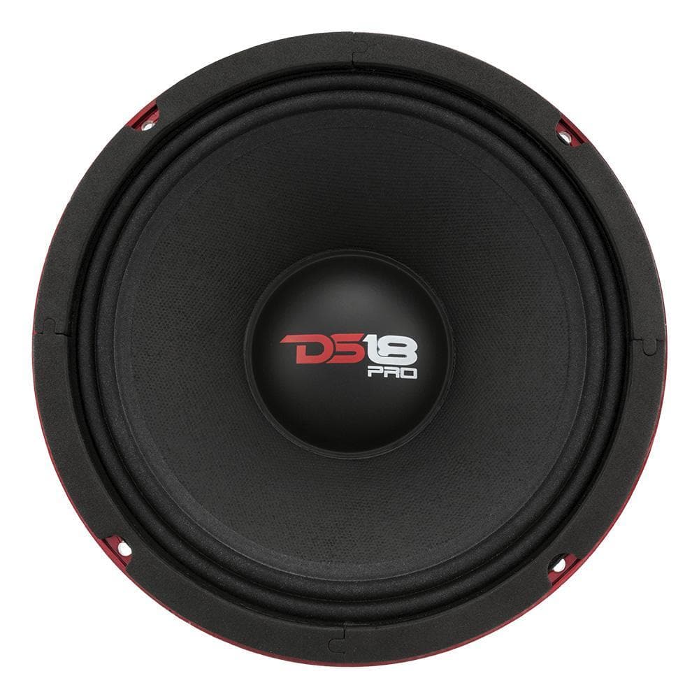 DS18 8″ Neodymium Rings Midrange Speaker, 400W RMS/800W Max, 4 Ohm (Sold Each)