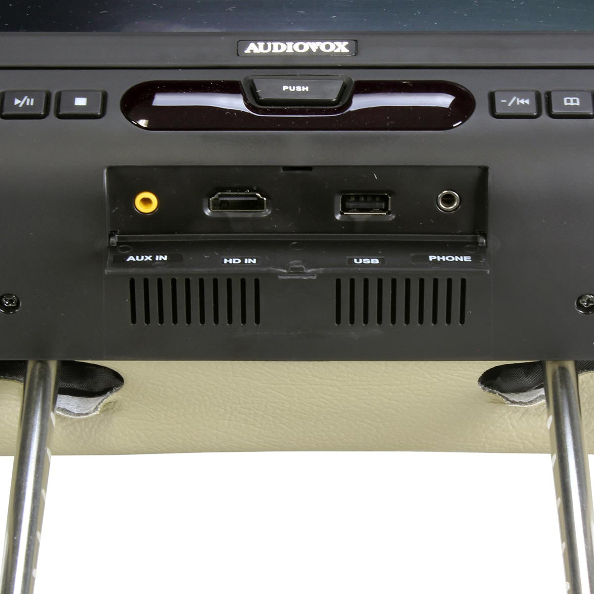 Movies to Go 9″ Headrest Monitor (Single) with DVD Player, HDMI Input, IR/FM Transmitters and Color Skins