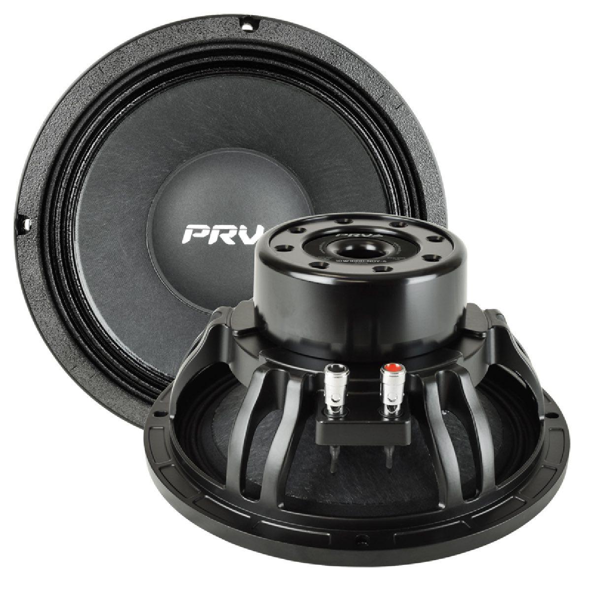 PRV AUDIO - 10" WOOFER - NEODYMIUM - ALUMINUM BASKET - 3" VC - 2000W PROGRAM POWER - 4 OHMS (10W1000-NDY-4)