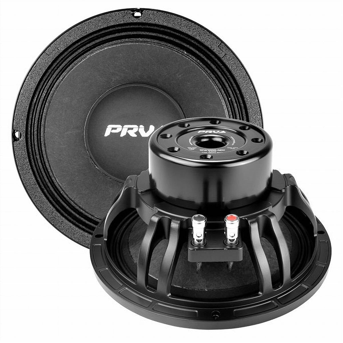 PRV AUDIO - 10"  Woofer - Neodymium  - Aluminum Basket - 3" VC - 2000W Program Power (10W1000-NDY) - image 1