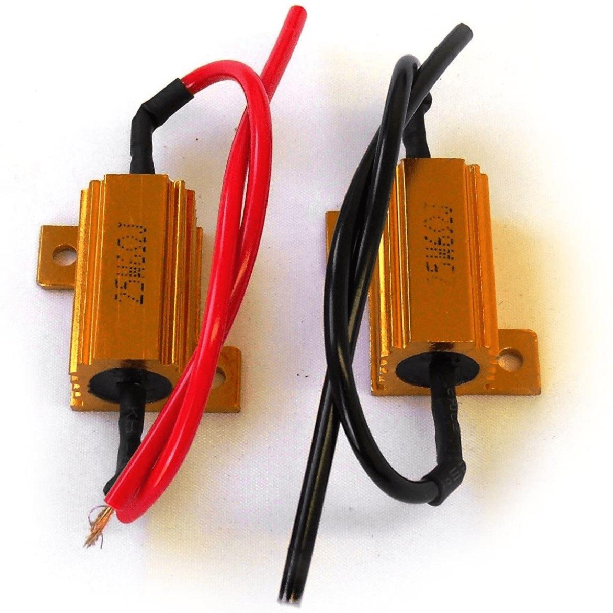 RACESPORT LOAD RESISTORS PREVENT UNWANTED ERROR/WARNING LIGHTS (10W6OHMRESISTORS)