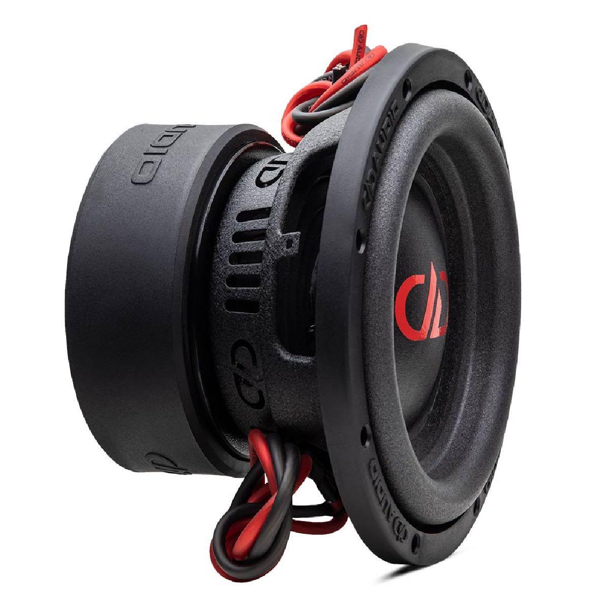 DD AUDIO USA BUILT, 12" SUBWOOFER, 2" VOICE COIL, 90 OZ MAGNET, 200W-400W DUAL 4 OHM (1112-D4)