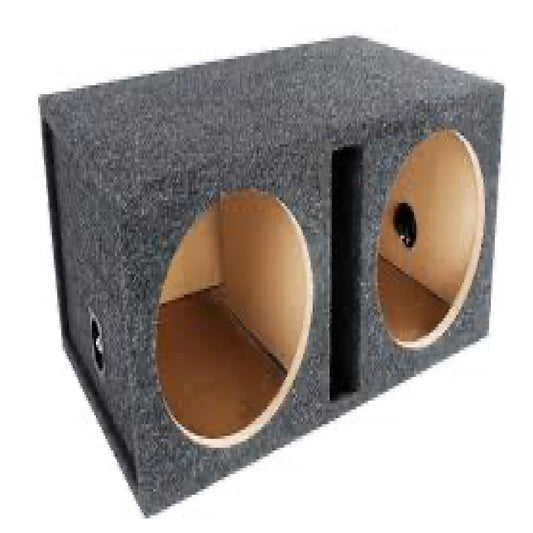 ATREND 12" DUAL VENTED BOX SHARED CHAMBER (12DQV)