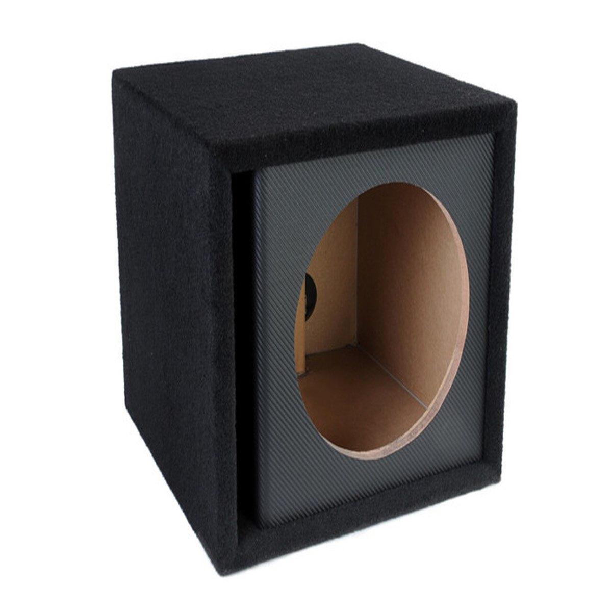 ATREND 12" SINGLE VENTED BOX BLACK GLOSS FRONT (12SVRBLACK)