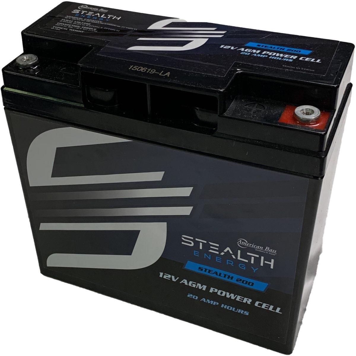 AMERICAN BASS 20 AMP HOUR BATTERY (12V20)