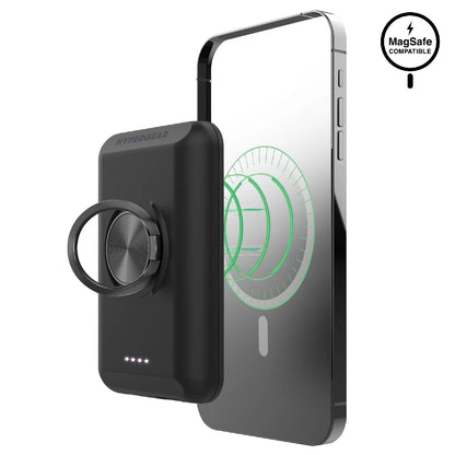 HYPERGEAR 5000MAH APPLE MAGSAFE COMPATIBLE MAGNETIC WIRELESS POWER BANK (15455)