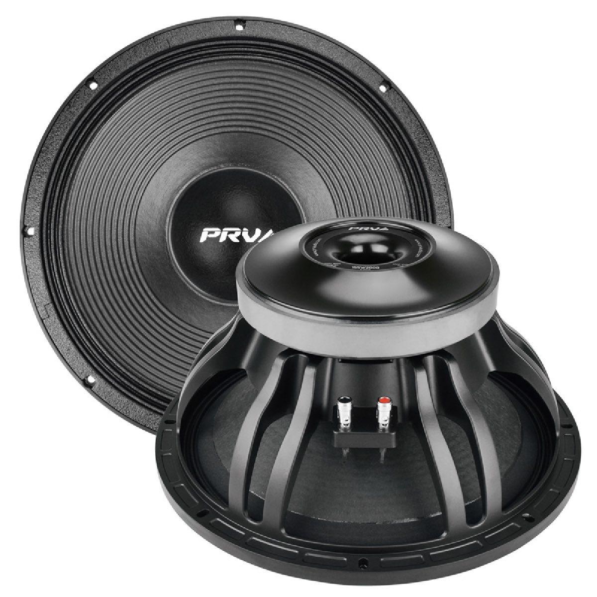 PRV AUDIO - 15" SUBWOOFER - ALUMINUM BASKET - 4" VC - 2000W PROGRAM POWER (15SW2000)