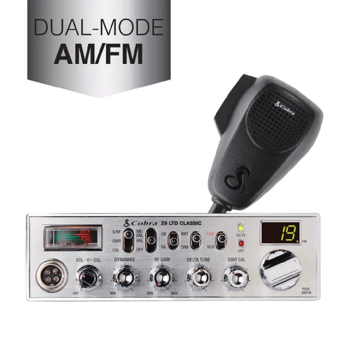 NEW COBRA TRUCKERS CB WITH DUAL MODE AM/FM (29 LTD CLASSIC)