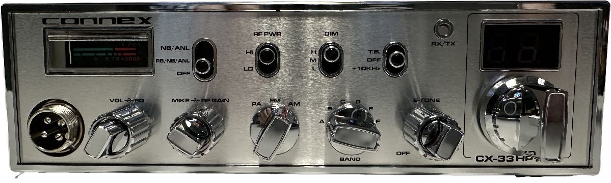 CONNEX HIGH POWER 10 METER RADIO 200-300 WATTS FACTORY REPAIR WARRANTY ONLY (33HPMAX)