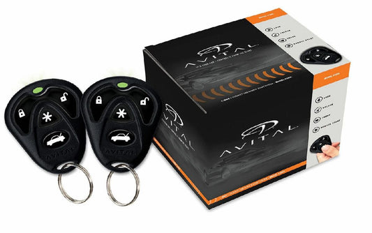 AVITAL 5105L 1-WAY SECURITY/REMOTE START SYSTEM 1/4 MILE RANGE (5105L) - image 1