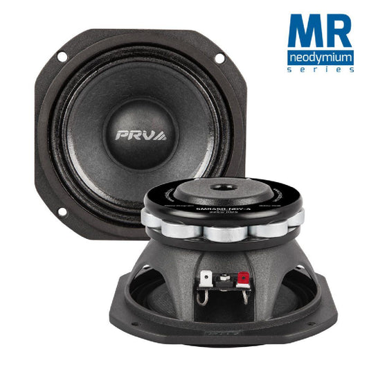 PRV AUDIO - 5" MID RANGE - NEODYMIUM - ALUMINUM BASKET - 1.5" VC - 450W PROGRAM POWER - 4 OHMS (5MR450-NDY-4)