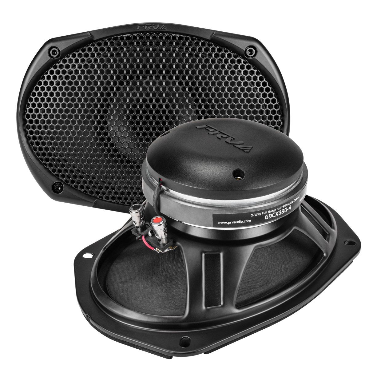 PRV AUDIO - 6x9" 2 WAY FULL RANGE COAXIAL LOUDSPEAKER SOLD AS EACH (69CX380-4)