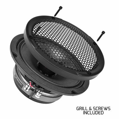 PRV AUDIO - 760 WATT 2-WAY FULL RANGE 6.5" PRO AUDIO COAXIAL (6CX380-4SLIM)