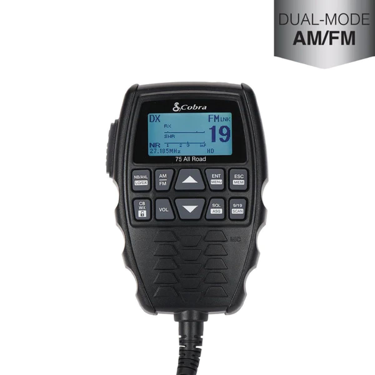 COBRA ALL IN THE MIC STYLE CB (75ALLROAD)