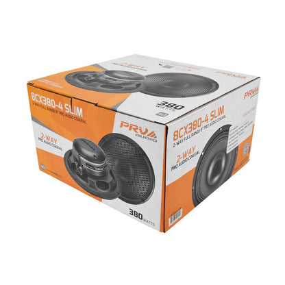 PRV AUDIO - 8��� FULL RANGE SLIM COAXIAL LOUDSPEAKER (8CX380-4 SLIM)