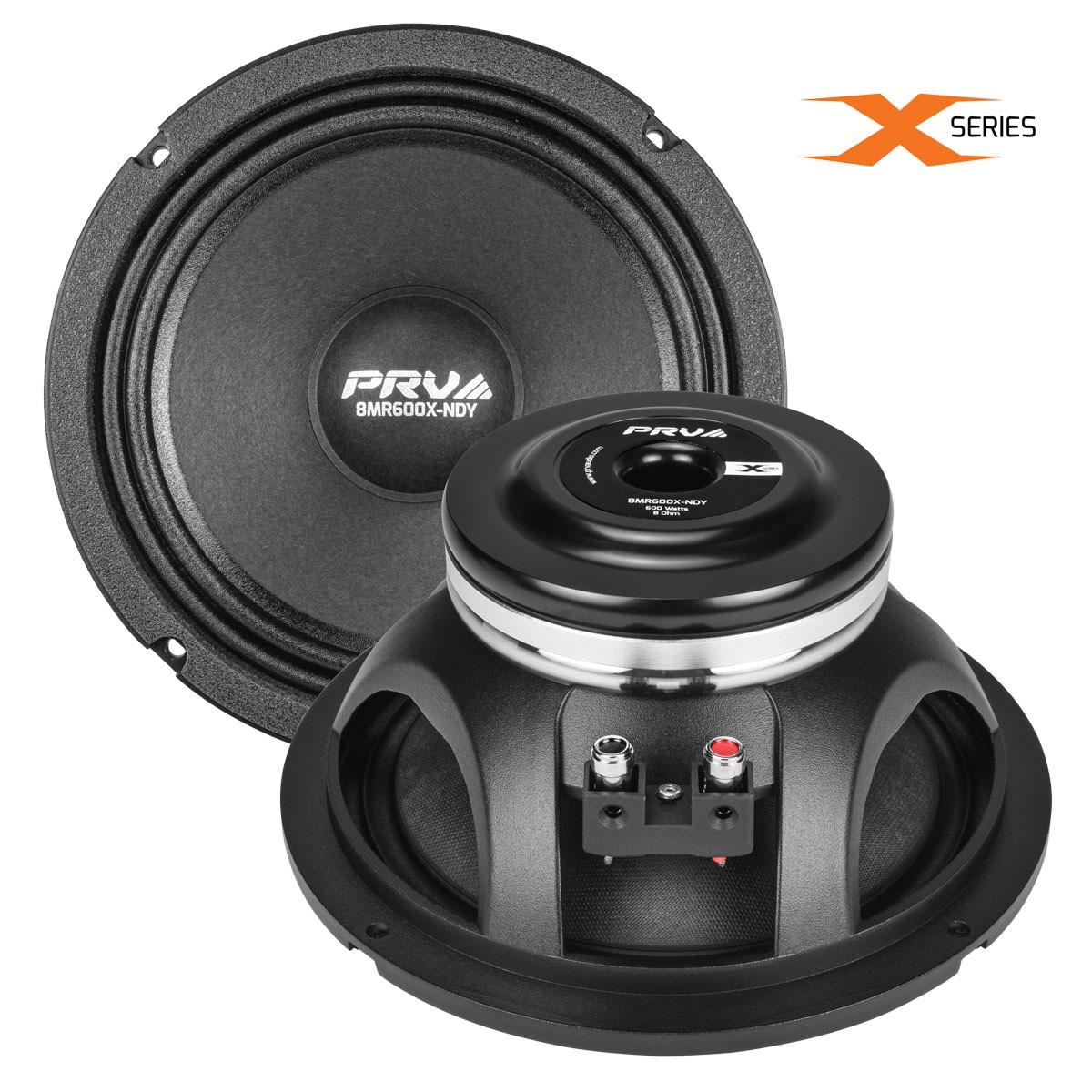PRV AUDIO - 600 WATT MIDRANGE 8" (8MR600X-NDY)