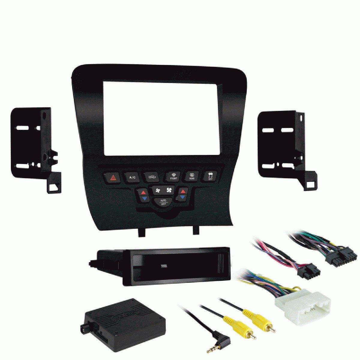 METRA DODGE CHARGER WITH 4.3'' SCREEN 2011-14 S/D-DIN TURBO2 KIT (99-6514B)