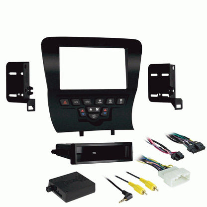 METRA DODGE CHARGER WITH 4.3'' SCREEN 2011-14 S/D-DIN TURBO2 KIT (99-6514B)