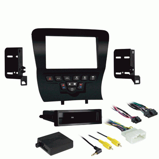 METRA DODGE CHARGER WITH 4.3'' SCREEN 2011-14 S/D-DIN TURBO2 KIT (99-6514B)