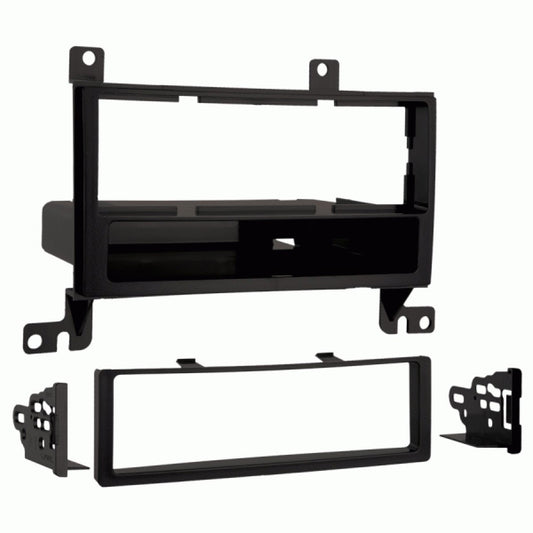 METRA 2007 SANTA FE / 1 DIN WITH POCKET KIT-BLACK (99-7325B)