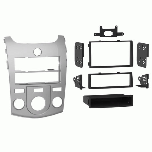 METRA KIA FORTE / CERATO SDIN/DDIN 2010 -UP SILVER (99-7338S)