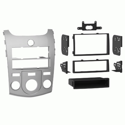 METRA KIA FORTE / CERATO SDIN/DDIN 2010 -UP SILVER (99-7338S)