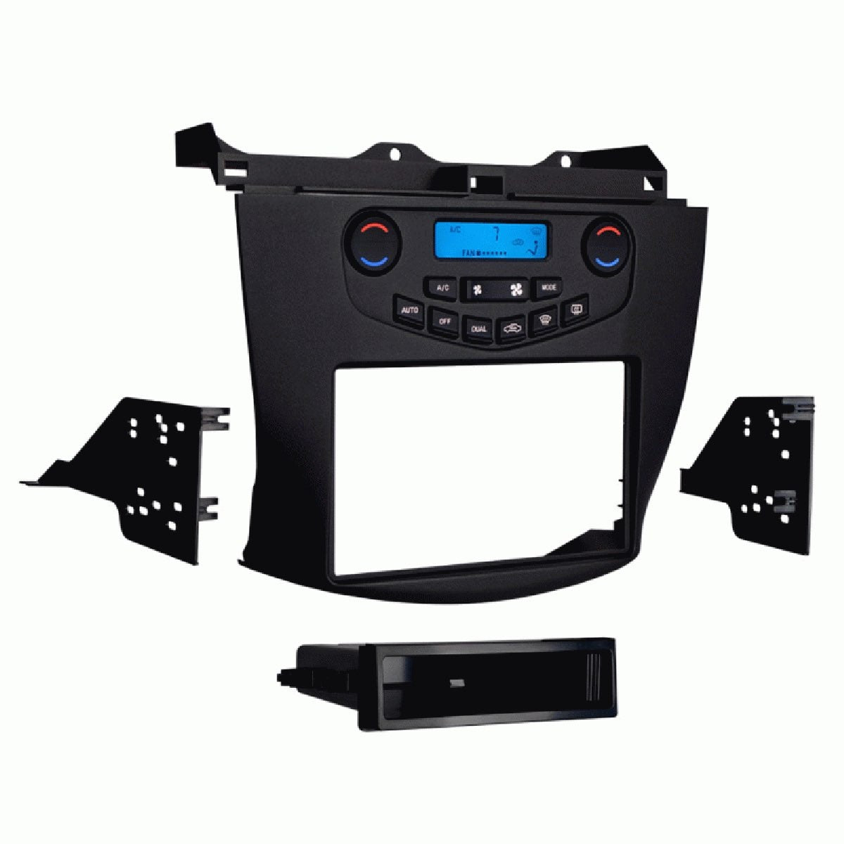 METRA HONDA ACCORD SINGLE OR DOUBLE DIN TURBO2 KIT WITH CLIMATE (99-7803G)