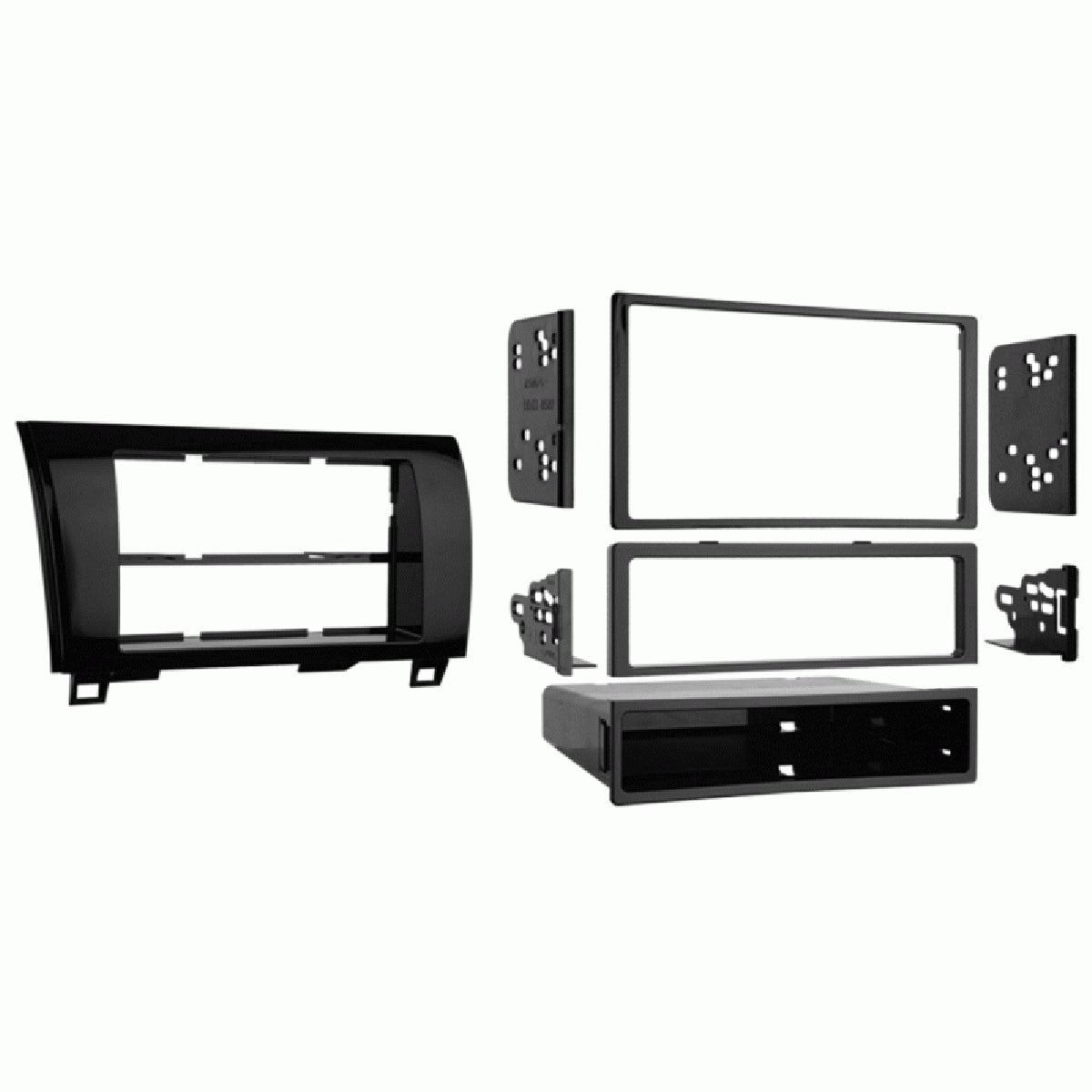 METRA TOYOTA TUNDRA 2007 -UP IN HIGH GLOSS BLACK (99-8220HG)