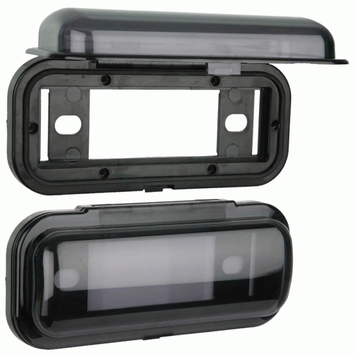 METRA MARINE RADIO COVER-BLACK (99-9005B)