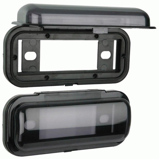 METRA MARINE RADIO COVER-BLACK (99-9005B)
