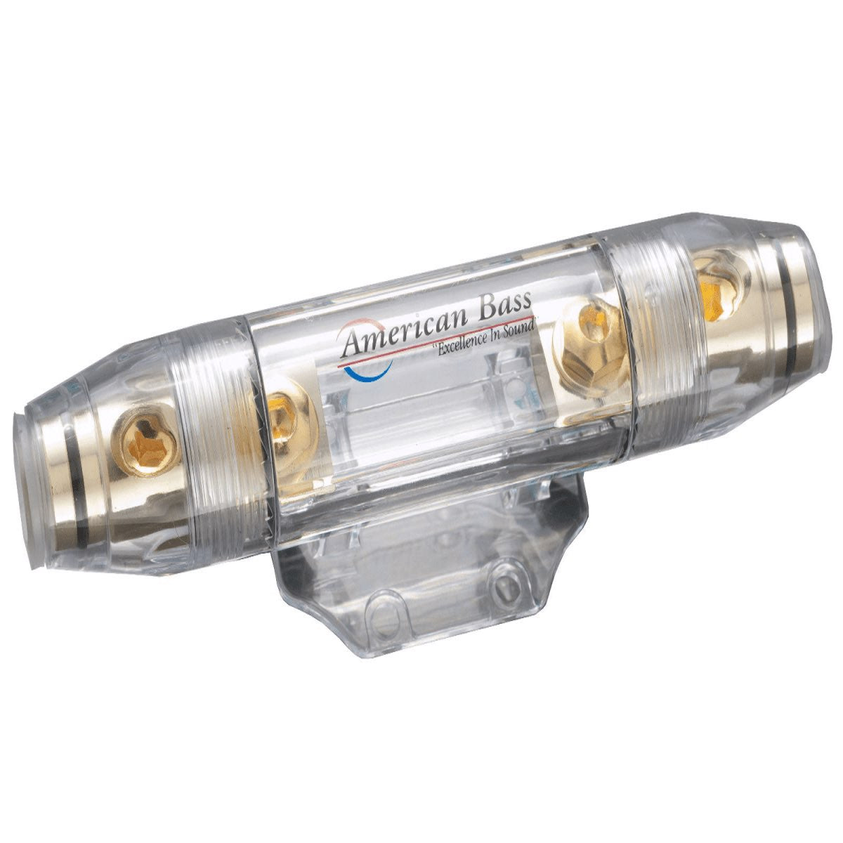 AMERICAN BASS ANL WATERPROOF FUSE HOLDER W/0 GAUGE INPUTS (ABWP ANL 10)