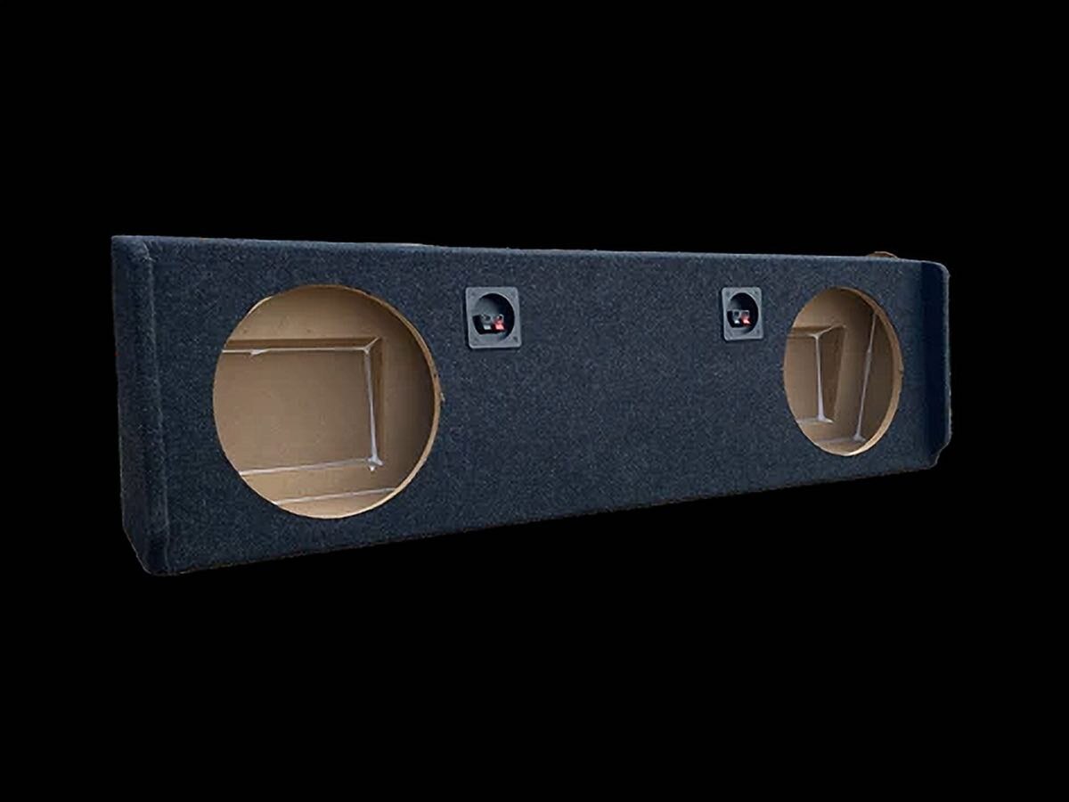 KING BOXES CARPET DUAL 12" FIRE DOWN SEALED 14-18 SILVERADO/SIERRA CREW CAB (AG25-12) - image 1