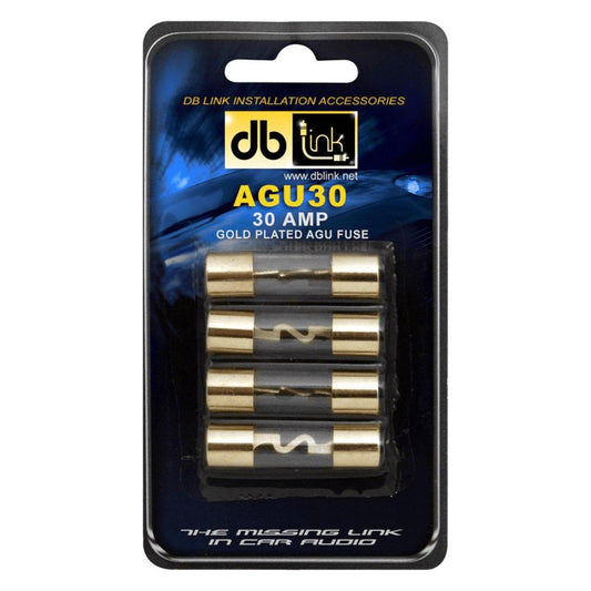 DB LINK AGU FUSES DISPLAY PACKAGED 30 AMP 5 PACK (AGU30)