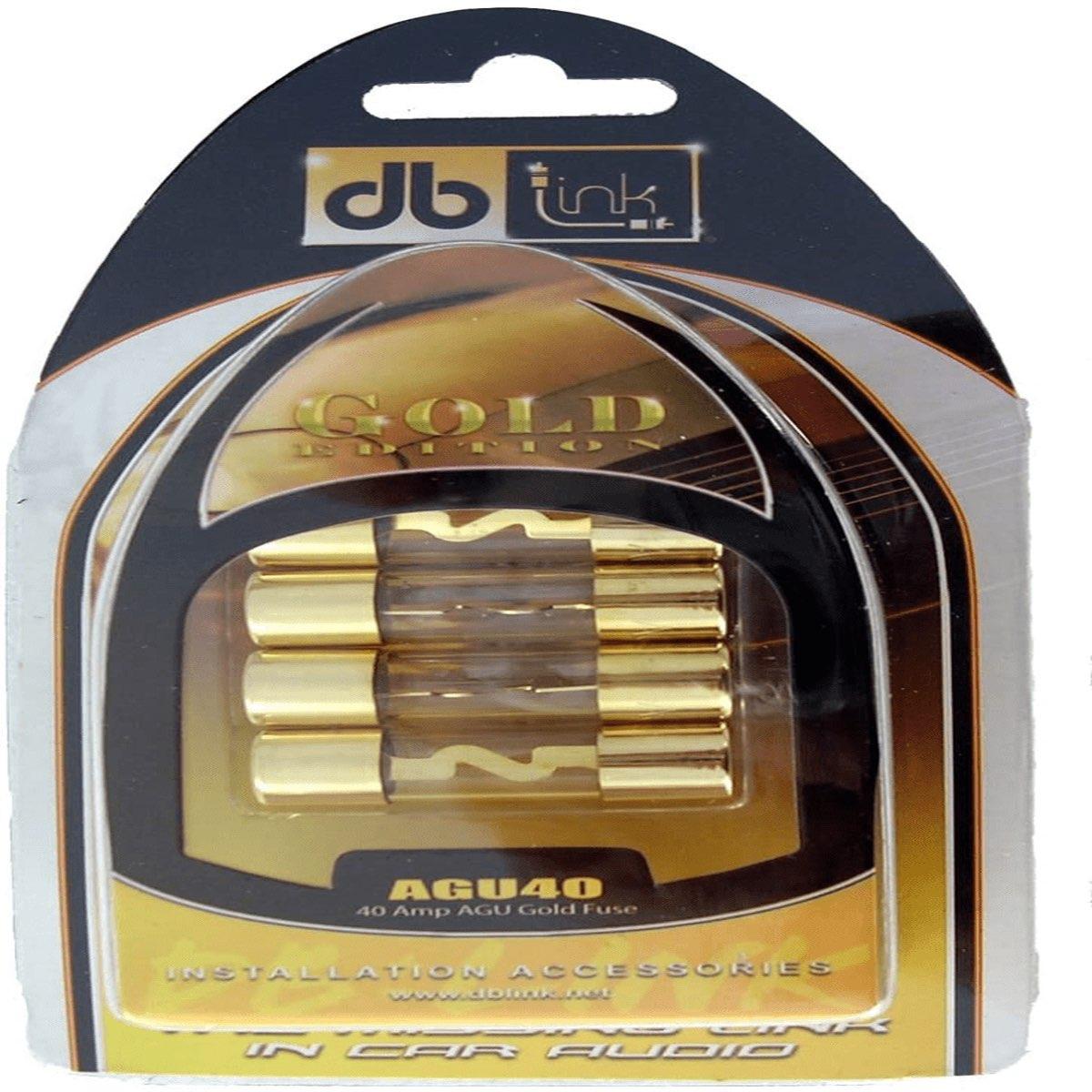 DB LINK AGU FUSES DISPLAY PACKAGED 40 AMP 5 PACK (AGU40)