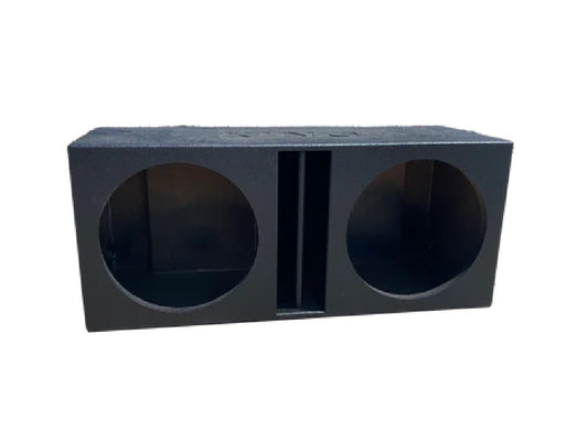 KING BOXES SPRAYED DUAL 15" DOUBLE FRONT PORT UNIVERSAL (AK-15DVL)