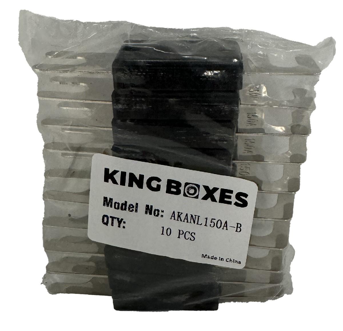 KING BOXES 150 AMP ANL FUSE PACK OF 10 (AKANL150A)