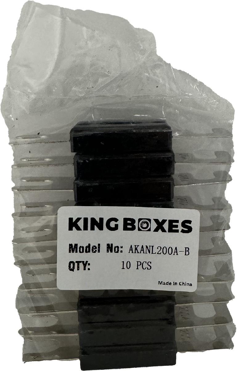 KING BOXES 250 AMP ANL FUSE PACK OF 10 (AKANL250A)