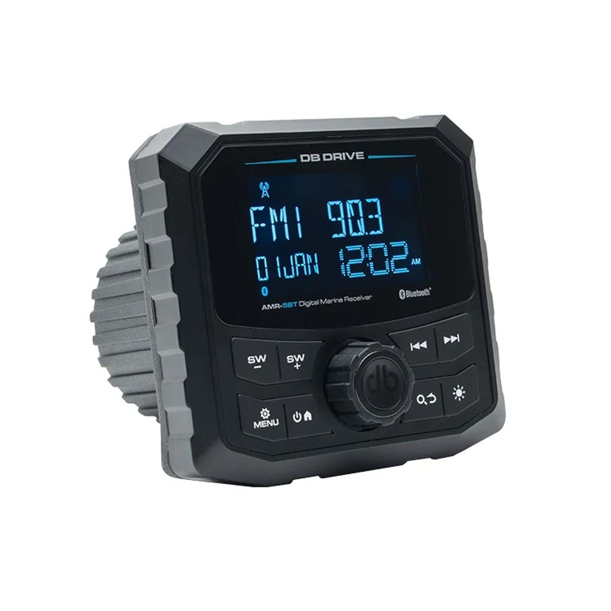 DB DRIVE 3.0" LCD DIGITAL MARINE BLUETOOTH RECEIVER (AMR-5BT)