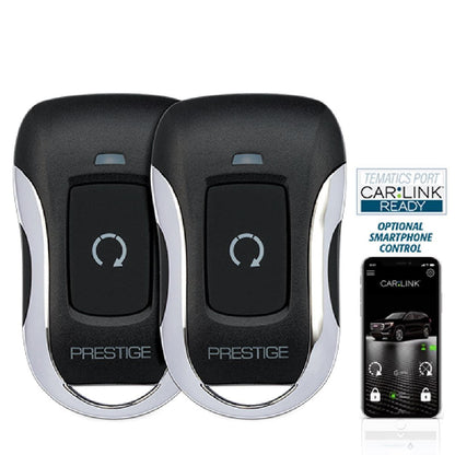 PRESTIGE 1 BUTTON LONG RANGE REMOTE START ONLY SYSTEM - WEB PROGRAMMABLE - INCLUDES FLCART PORT (APS901TM)