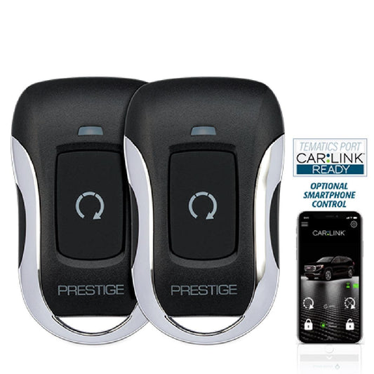 PRESTIGE 1 BUTTON LONG RANGE REMOTE START ONLY SYSTEM - WEB PROGRAMMABLE - INCLUDES FLCART PORT (APS901TM)