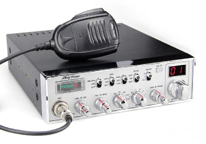 ANYTONE 10 METER RADIO WITH AM/FM/SSB/WEATHER 10 METER RADIO FACTORY REPAIR WARRANTY ONLY (ARESII)